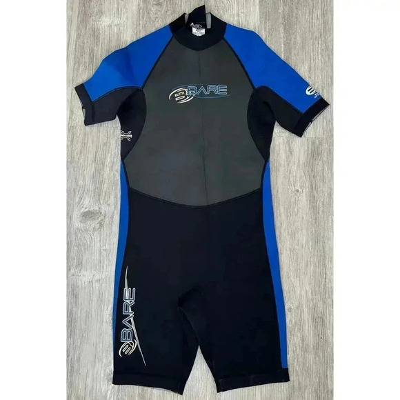 Bare Ignite | Women's Men's Unisex Short Sleeve Water Neoprene Wetsuit | Small - Picture 3 of 10